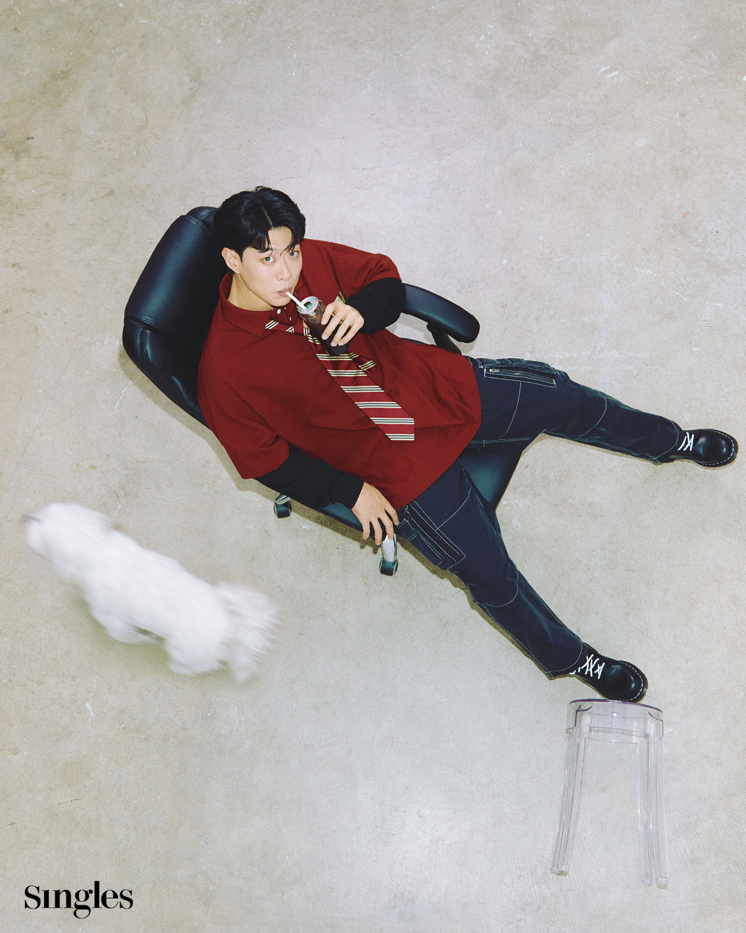 키움히어로즈 송성문의 싱글즈 화보 이미지